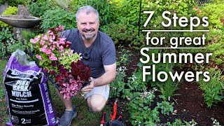 7 Steps for Maintaining Flowering Beds