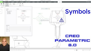 Creo Parametric 8.0 - Detailing | Symbols
