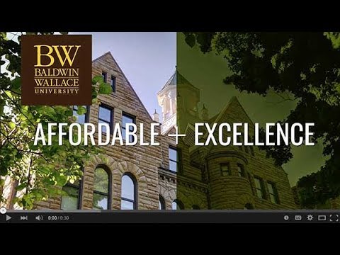 Baldwin Wallace University Affordable Excellence