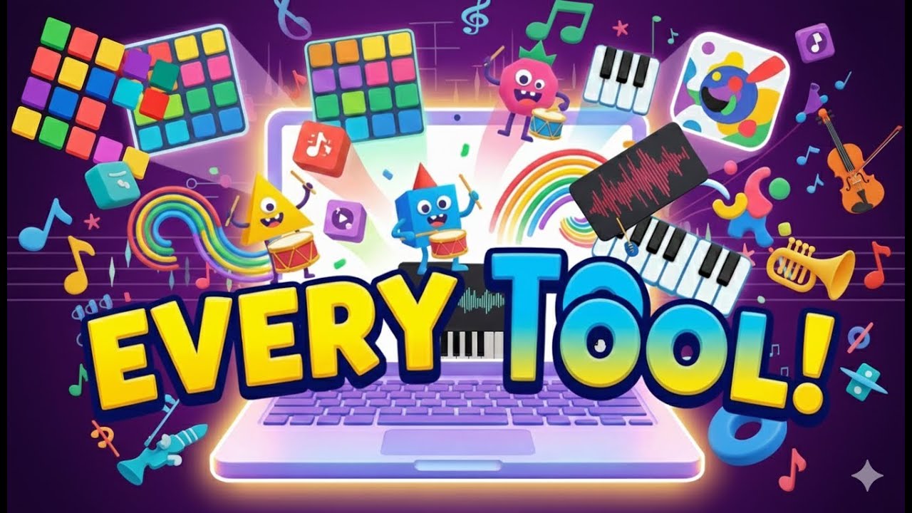 COMPREHENSIVE Chrome Music Lab Tutorial | Every Single Tool Covered