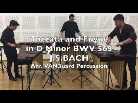 Toccata and Fugue J.S. Bach Marimba Trio - VAN3uard Percussion