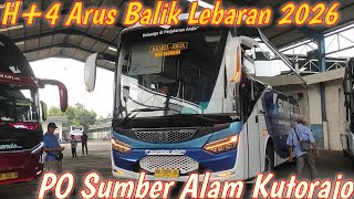ARUS BALIK LEBARAN‼️ HUNTING KESIBUKAN LEBARAN H 5 BUS SUMBER ALAM KUTORAJO 26 MARET 2026
