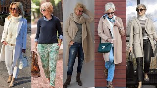 Winter \& Summer Outfits Style For Older Women's Over 50+60+70 | Casual Best Outfits Fashion 2023