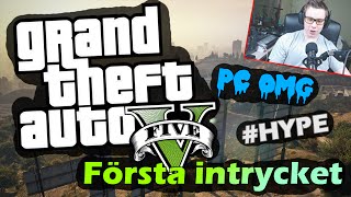 GTA V PC: #1 - Första Intrycket (GRAFIKEN ÄR GALEN)