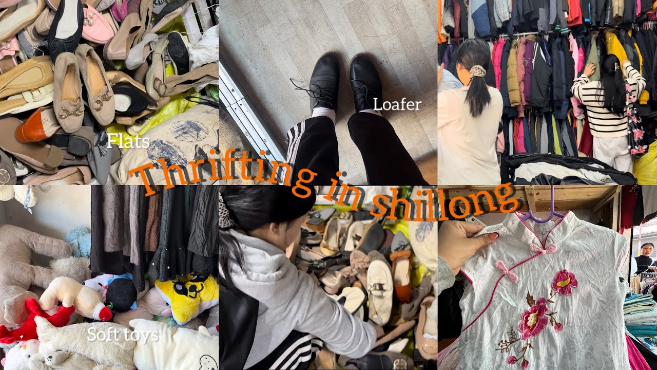 Thrift with me in shillong💗,Happy valley,meghalaya📍#foryou #explore #thriftwithme #thriftstorefinds
