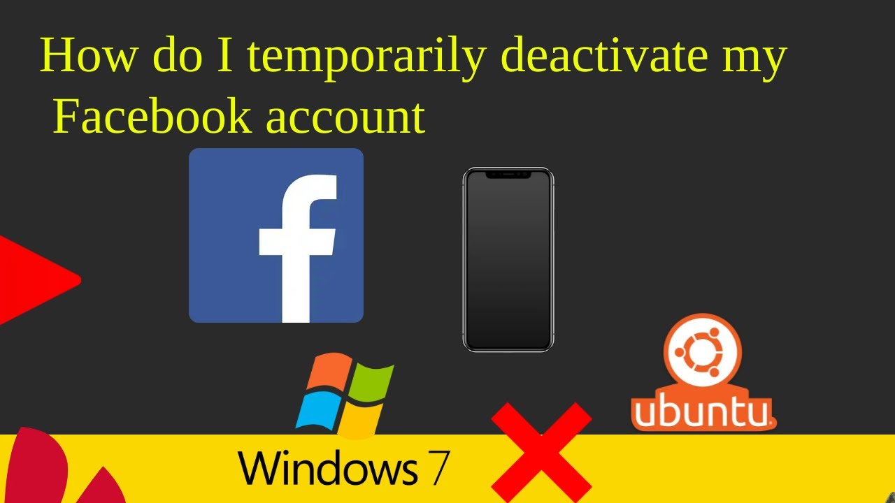 How Do I Temporarily Deactivate My Facebook Account YouTube how-do-i-temporarily-deactivate-my-facebook-account-youtube
