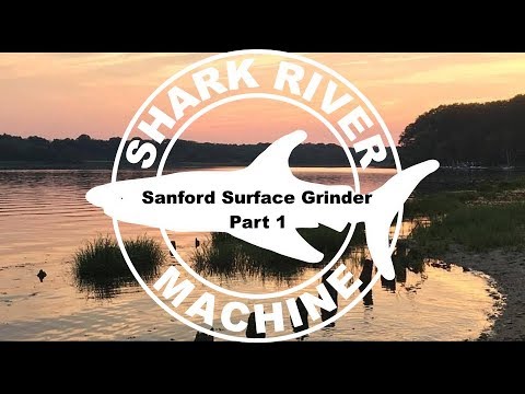 machine gun Sanford MG Surface Grinder Part 1
