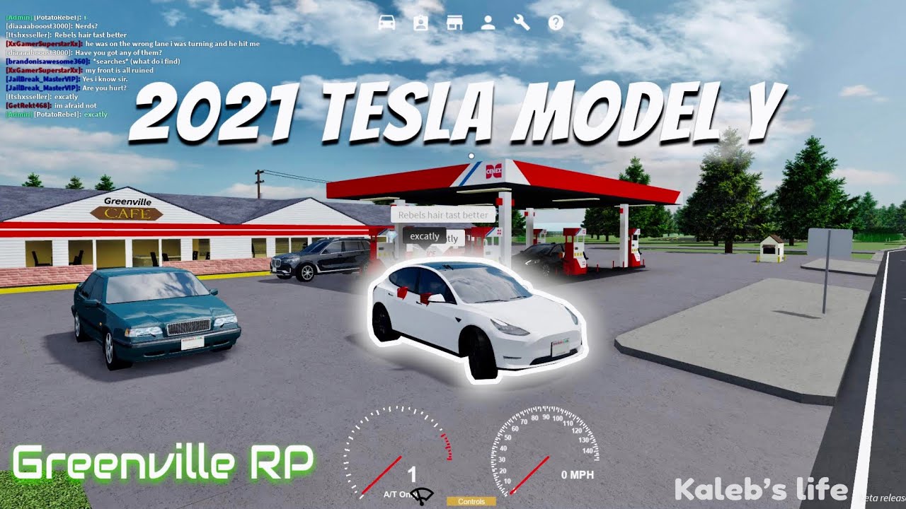 Crazy 2021 Tesla Model Y Gvrp Youtube - youtube roblox greenville