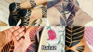 حنة شرائط سودانية/الحنة السودانية How to make Henna Sudanese