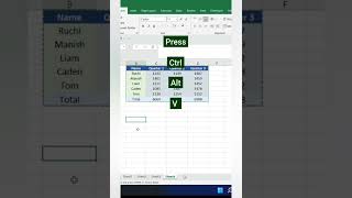 My Co-workers Transpose Data In Excel #shorts#computer#gk#viral#viralvideo#youtubeshorts#follow#like screenshot 3