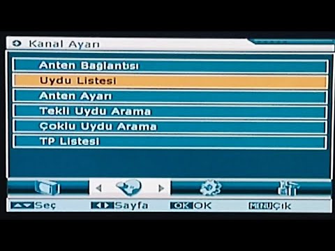 Tüm Basit Uydulara Kanal Arama Ve Kanal Taşıma, Amstrad, Soutline, Kamasonic