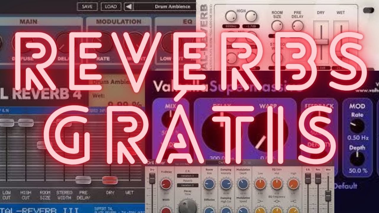 Reverbs Grátis os melhores plugins/vsts pra você baixar de graça e melhorar a sua produção