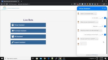 Chatbot Demo
