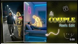 Neon Girlfriend Ai Video Editing Girl & Boy Ai Walking Video Edit Couple Ai Video Kaise Banaye