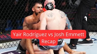 Information UFC 284 | Yair Rodríguez vs. Josh Emmett Recap News