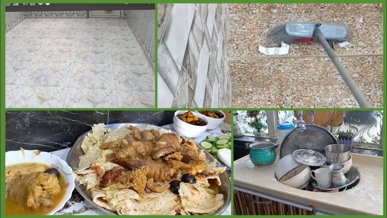 روتين يومي الجميل 💞😍طبخنه فراسيم 🥰تظيف روتيني صباحي نشيط 