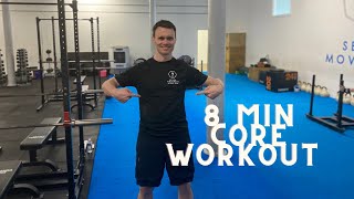 Ab wheel core workout  (follow along)