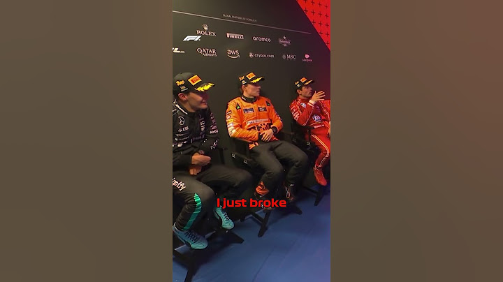 Oscar & Charles React To THAT Overtake In Baku 👀