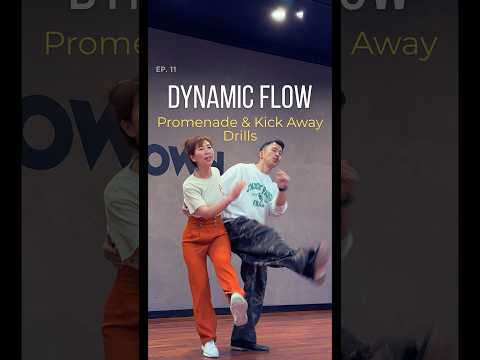 Beginner Charleston Flow: Promenade to Kickaway #shorts #swingdance #스윙댄스