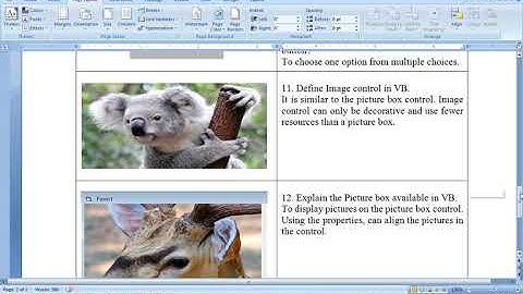 Visual Basic 6.0   Combo box , List Box Control Image Control, OLE Control, Picture Box control