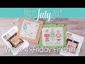 Jolly July Cross Stitch Ornament Extravaganza Week Four - Finishing | Fat Quarter Shop