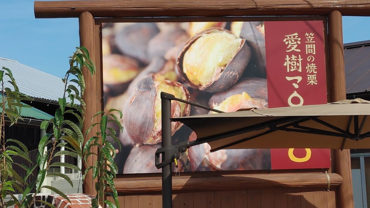 笠間の焼栗🌰「愛樹マロン🌰」/ 笠間の巨大花瓶