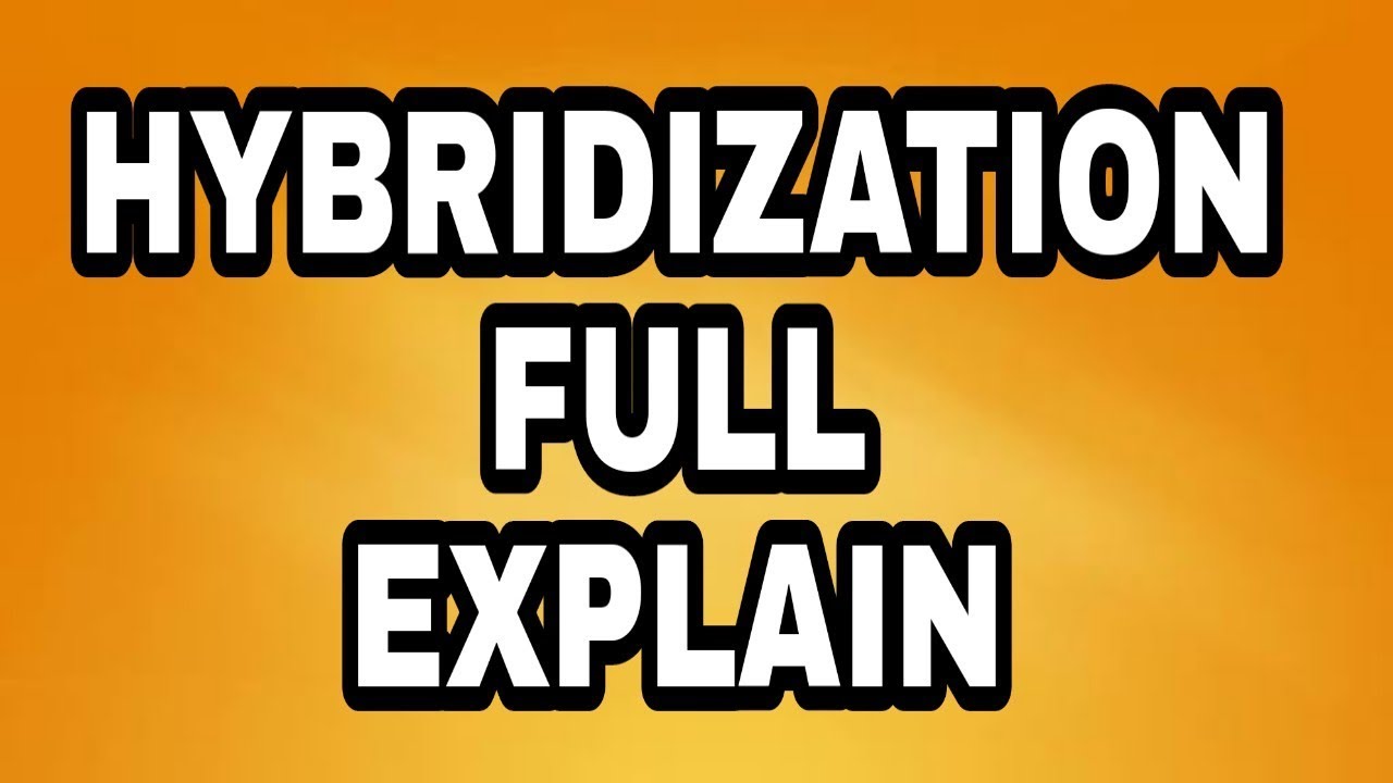 Hybridization explain in URDU /HINDI chemistry 12( learning 4u) YouTube