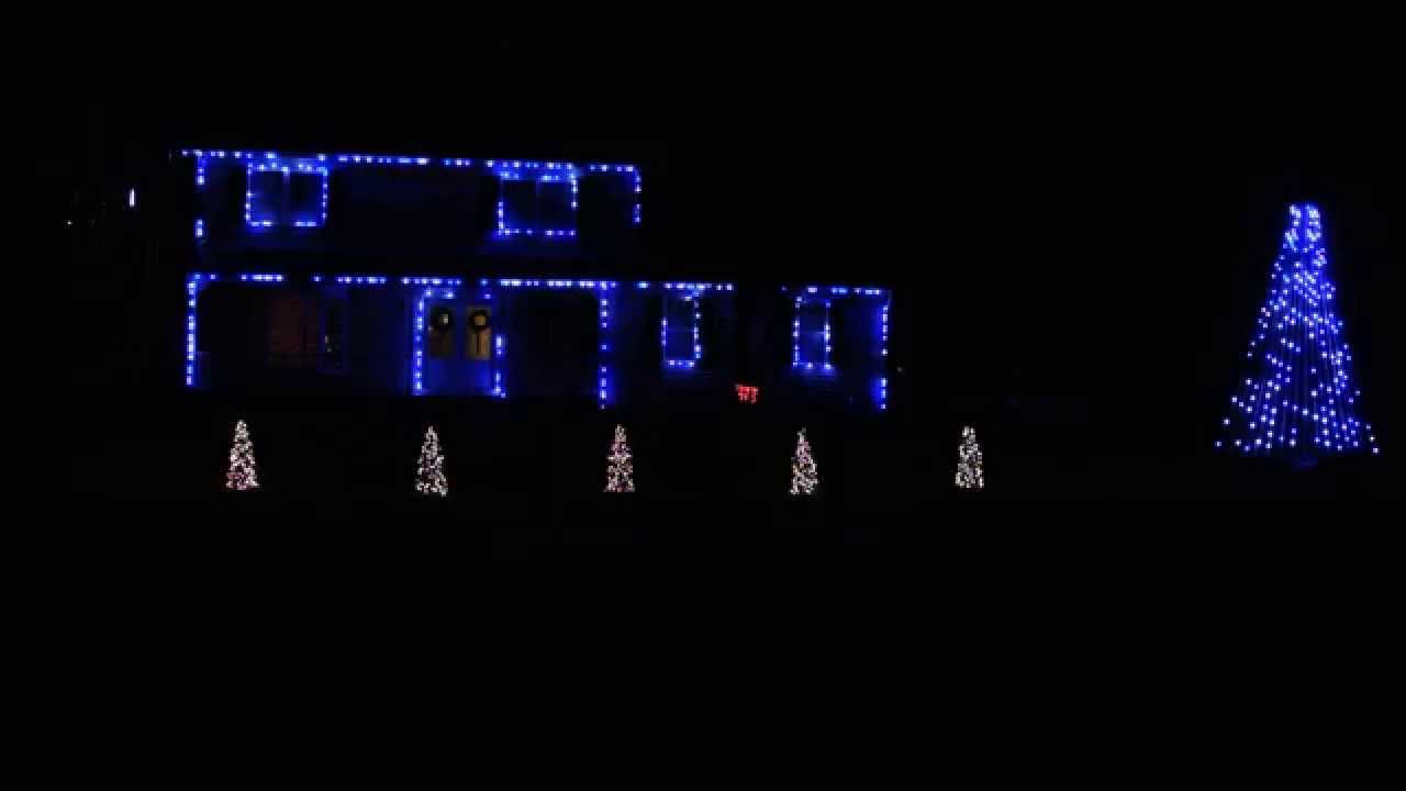 christmas light show 2014 frozen YouTube