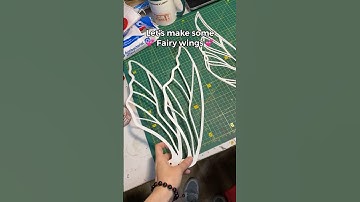 Let’s make some fairy wings! #diycrafts #fairy #renfaire