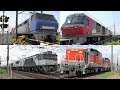 2017,7,19 貨物列車 いろいろいっぱい18本 夏空に響くモーター音とエンジン音‼重厚なジョイント音を奏でる貨物列車たち DF200-116無動回送あり‼