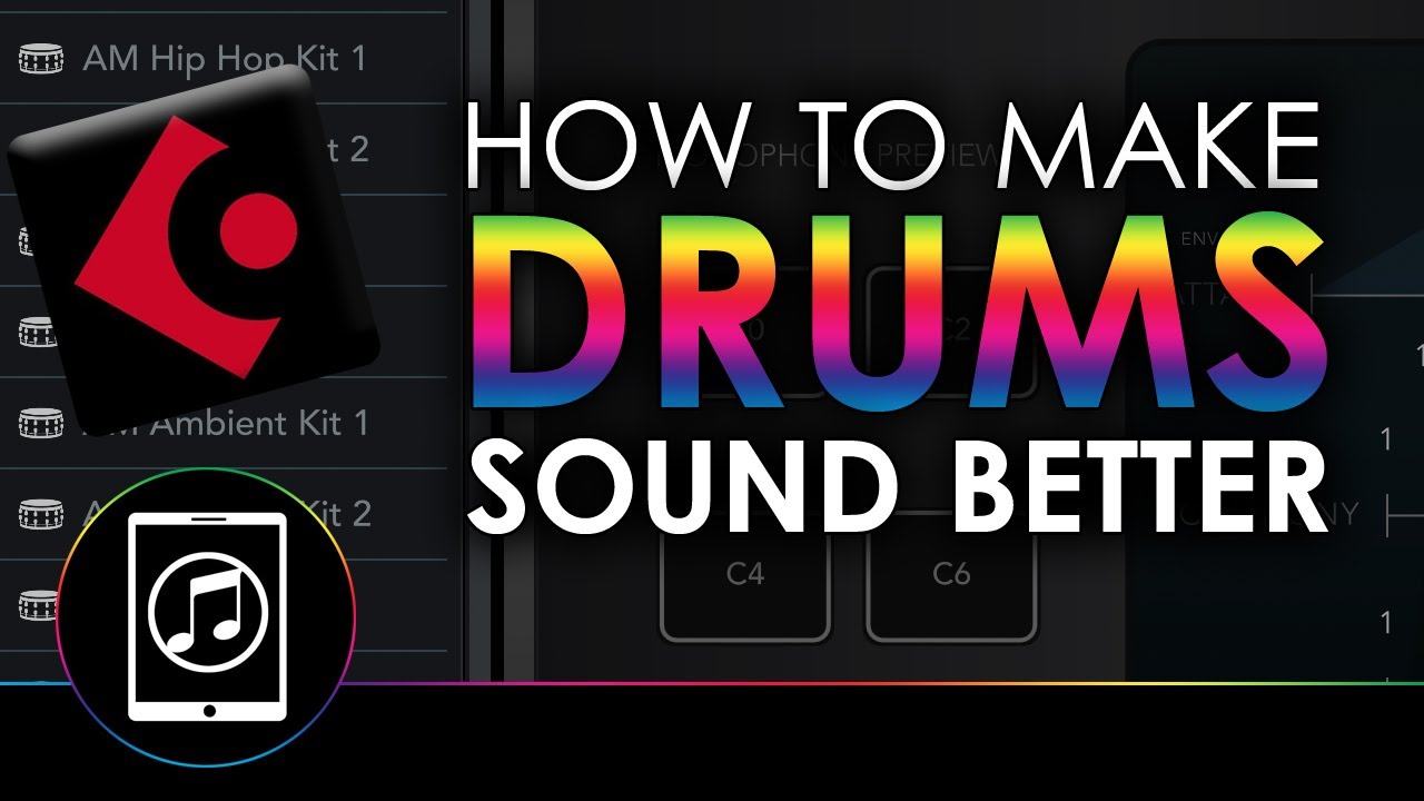 Как улучшить звучание барабанов в Cubasis 3