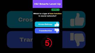 AI Smarts Level 4: Which is a type of loss function in neural networks Quiz