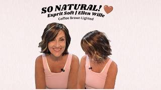 Esprit Soft by Ellen Wille Wig Review  Coffee Brown Lighted 🤎 Natural & Lightweight! @ellenwille screenshot 2