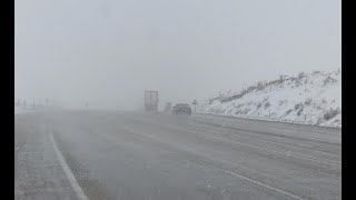 Van-Bahçesaray Yolu Çığ Tehlikesi Nedeniyle Ulaşıma Kapatıldı