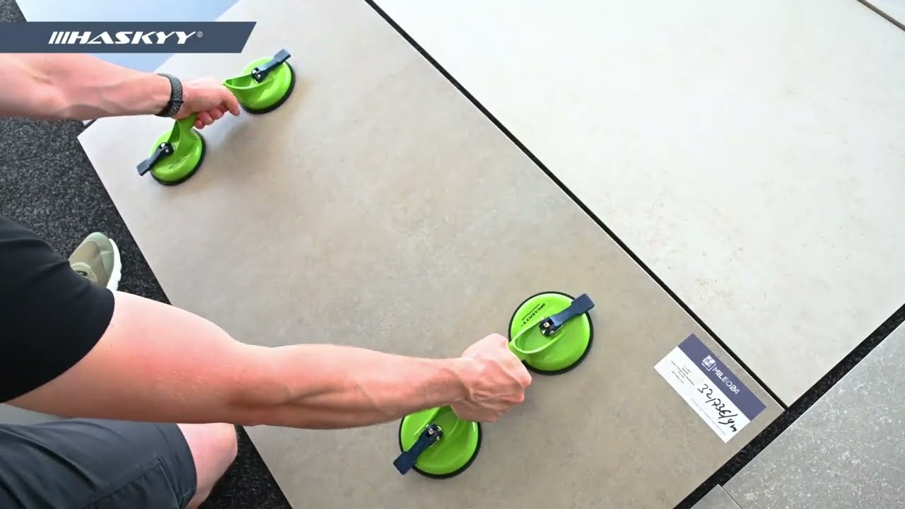 Saugheber Glassauger Glasheber 2er Set Vakuumheber Saugnapf - HASKYY