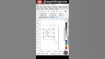 CorelDraw tutorial | R letter logo design Logo kaise banaye #shorts  #ytshorts #viral #R_letter_logo