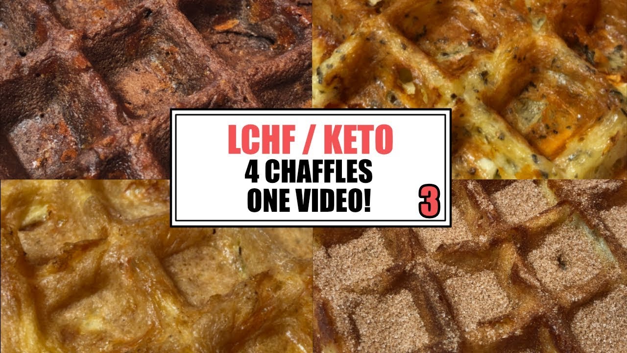 [Ep.3] 4 Chaffles, 1 Video 🧀🥚|| The Keto Kitchen - YouTube