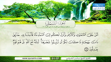 سورة النمل | تلاوة مباركة من الآية 56 إلى الآية 63 | بصوت القارئ الشيخ ياسر القرشي