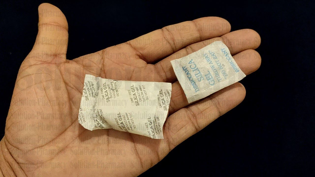 Silica Gel Packets = Why These Are placed Inside Containers Having