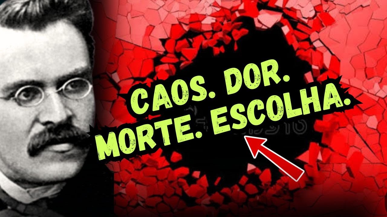 🔴Nietzsche AVISOU  Quem Não Enfrentar o Caos Vai MORRER Como um Ninguém