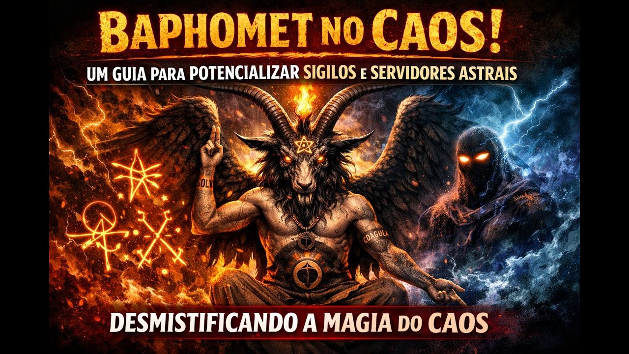 Baphomet na Magia do Caos | Um Guia para Potencializar Sigilos e Servidores Astrais