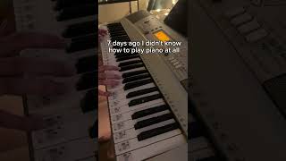 Day 7 # #piano #pianoprogress #studymusic #learnpiano