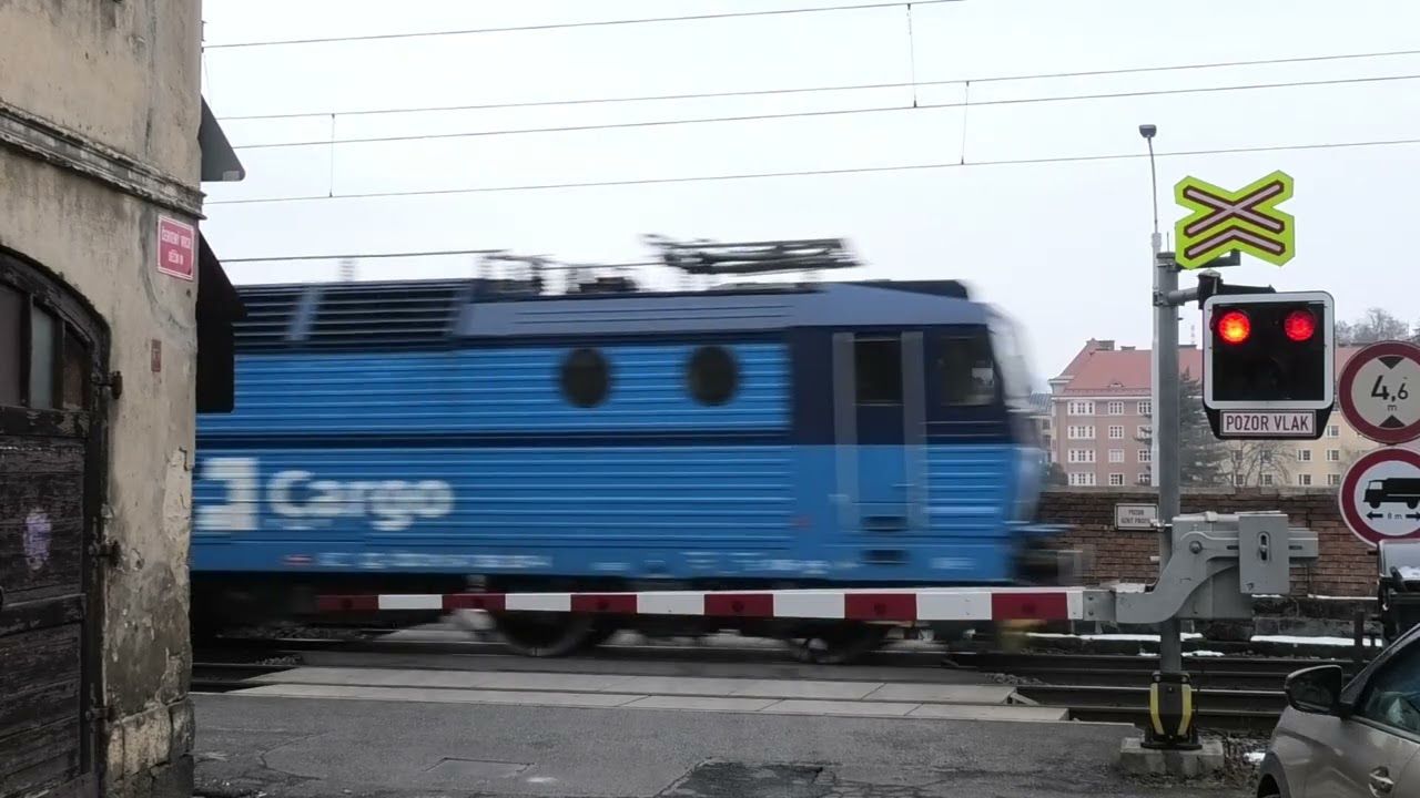 Železniční přejezd Děčín-Podmokly (P2436) | 1.2.2026 / Czech railroad crossing