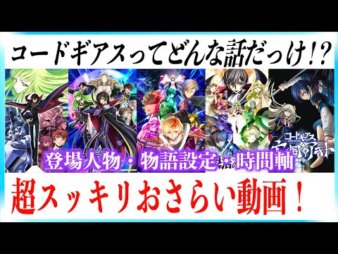 超まとめ コードギアスのこれまでが世界一わかりやすい動画 