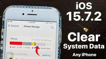How To Clear System Data On any iPhone - iOS 15.7.2 or Later