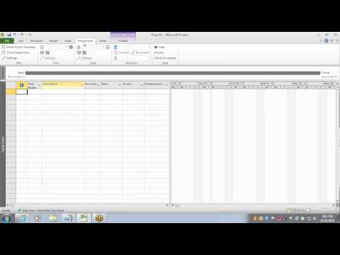 IntelliGantt Add In for MS Project 2010 Importing from ShareP