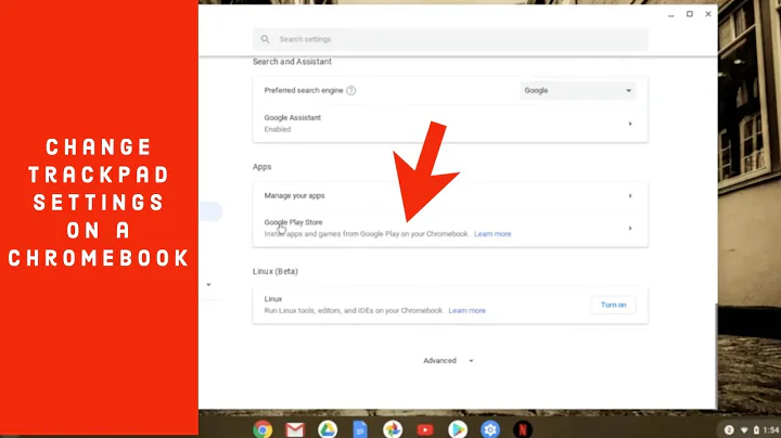 How to Change Trackpad/Touchpad Scroll Settings on a Chromebook