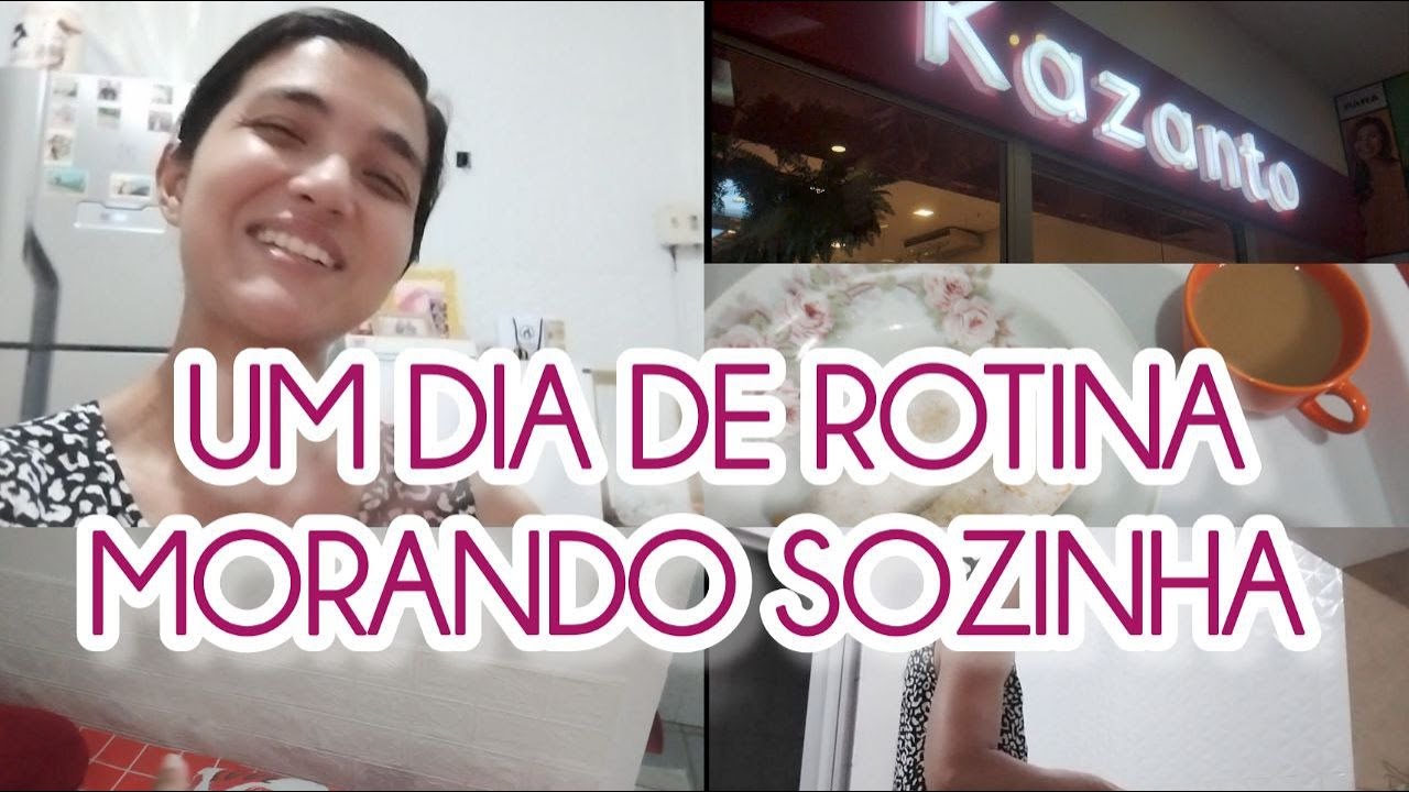 UM DIA DE ROTINA *Morando sozinha*