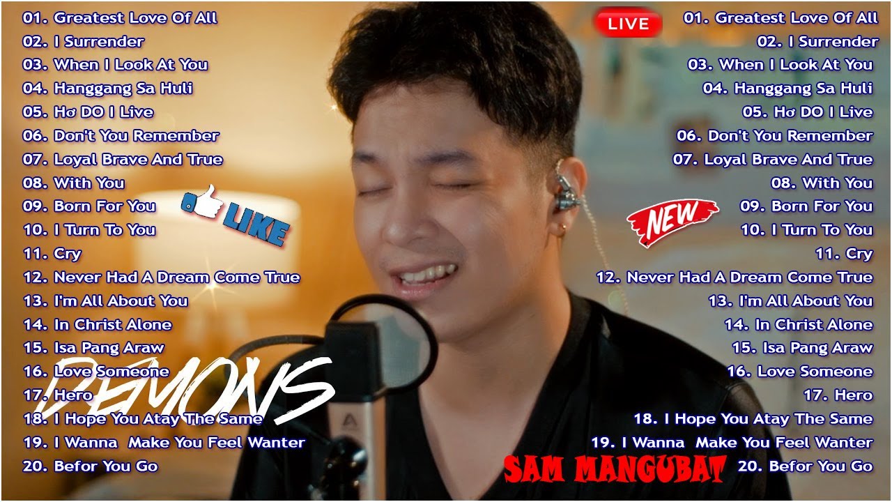 Sam Manguba Love Songs Tagalog Album Nonstop Bagong OPM Hugot Ibig Kanta 2021 Playlist