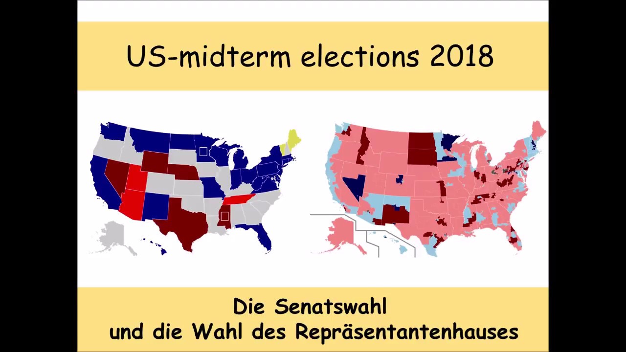 US midterm elections 2018 Aktueller Trend Zur Wahl Der Senatoren Und 